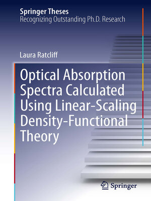 cover image of Optical Absorption Spectra Calculated Using Linear-Scaling Density-Functional Theory
